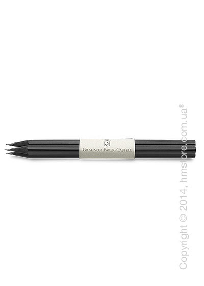 Комплект простых карандашей Graf von Faber-Castell 3 Pencils NO. III, Cedar Wood Black