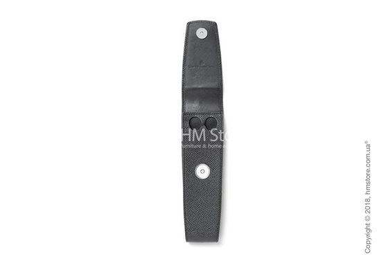 Кожаный пенал для ручек Graf von Faber-Castell Case With Magnetic Catch For 2 Pen Epsom, Black Grained Leather