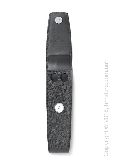 Кожаный пенал для ручек Graf von Faber-Castell Case With Magnetic Catch For 2 Pen Epsom, Black Grained Leather