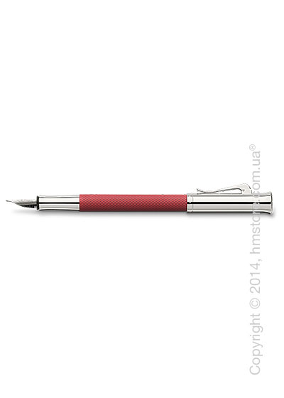 Ручка перьевая Graf von Faber-Castell серия Guilloche, коллекция Coral, Guilloche Engraving