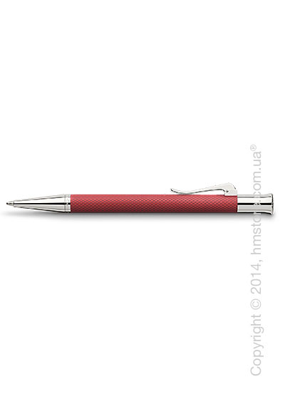 Ручка шариковая Graf von Faber-Castell серия Guilloche, коллекция Coral, Guilloche Engraving