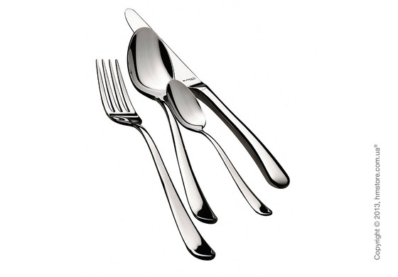 Набор столовых приборов Bugatti Settimocielo коллекция Shining на 6 персон, 24 предмета