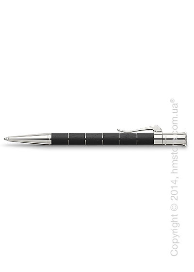 Ручка шариковая Graf von Faber-Castell серия Classic Anello, коллекция Ebony