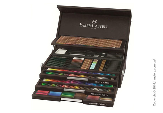 Набор карандашей Faber-Castell 250th Anniversary Collection Wooden Box, Limited Edition Набор карандашей Faber-Castell 250th Anniversary Collection Wooden Box, Limited Edition