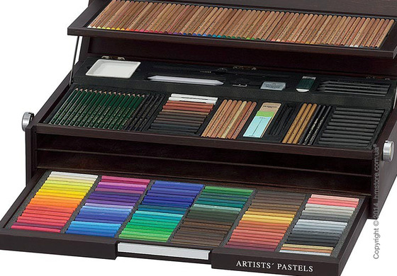Набор карандашей Faber-Castell 250th Anniversary Collection Wooden Box, Limited Edition Набор карандашей Faber-Castell 250th Anniversary Collection Wooden Box, Limited Edition