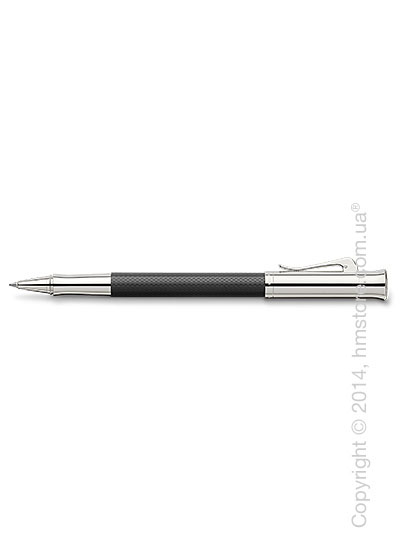 Ручка роллер Graf von Faber-Castell серия Guilloche, коллекция Black, Guilloche Engraving