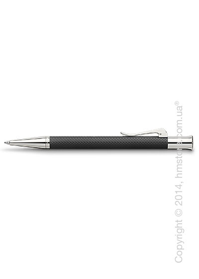 Ручка шариковая Graf von Faber-Castell серия Guilloche, коллекция Black, Guilloche Engraving