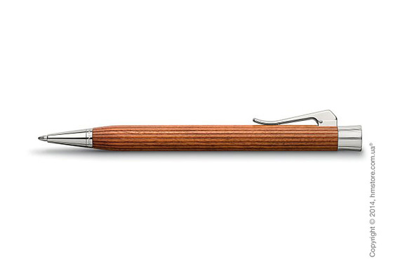 Ручка шариковая Graf von Faber-Castell серия Intuition Platino Wood, коллекция Pernambuco