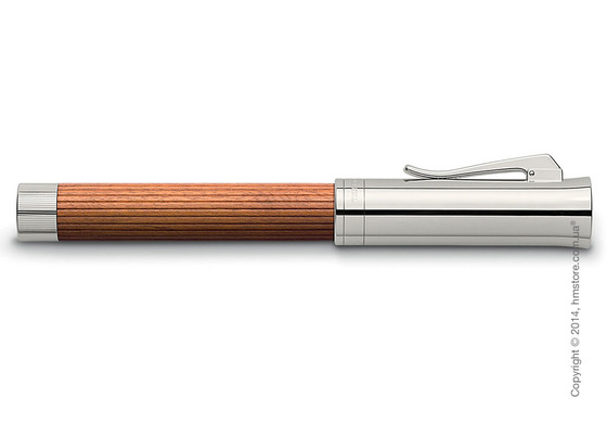 Ручка роллер Graf von Faber-Castell серия Intuition Platino Wood, коллекция Pernambuco