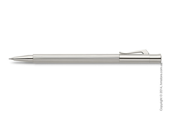 Карандаш механический Graf von Faber-Castell серия Slim, коллекция Palladium-Plated