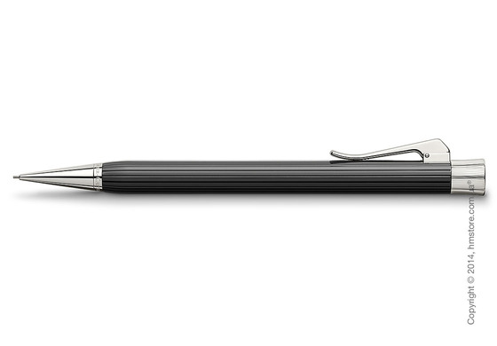 Карандаш механический Graf von Faber-Castell серия Intuition, коллекция Ribbed Black, Finely Fluted