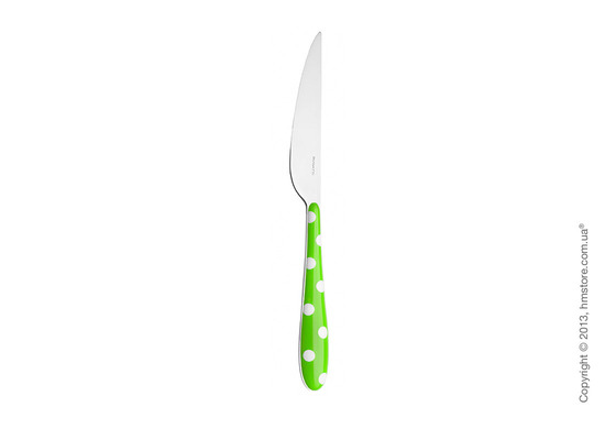 Набор столовых приборов Bugatti Pois на 6 персон, 24 предмета, Green