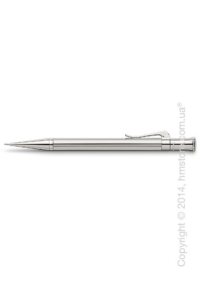 Карандаш механический Graf von Faber-Castell серия Classic, коллекция Sterling Silver, Finely Fluted