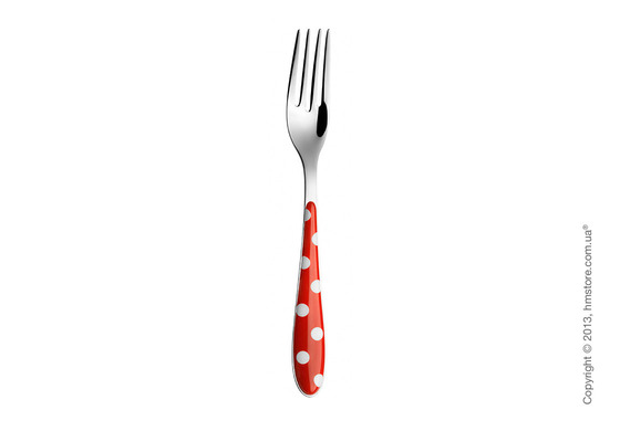 Набор столовых приборов Bugatti Pois на 6 персон, 24 предмета, Red