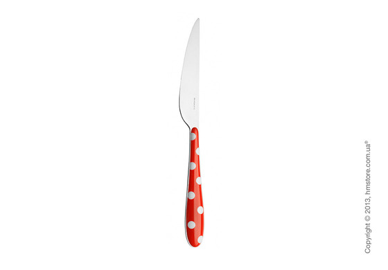 Набор столовых приборов Bugatti Pois на 6 персон, 24 предмета, Red