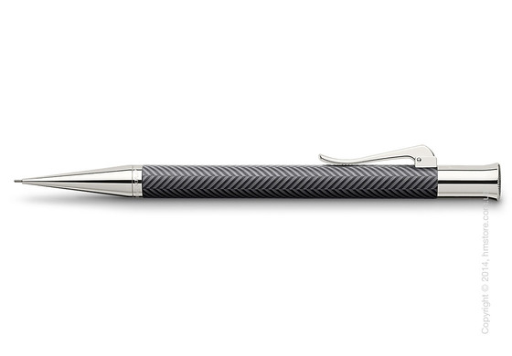 Карандаш механический Graf von Faber-Castell серия Guilloche, коллекция Ciselé, Anthracite