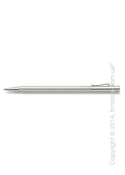 Ручка файнлайнер Graf von Faber-Castell серия Slim, коллекция Palladium-Plated