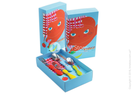 Набор столовых приборов детский Bugatti Baby Bloom, 4 предмета