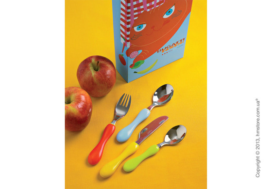 Набор столовых приборов детский Bugatti Baby Bloom, 4 предмета