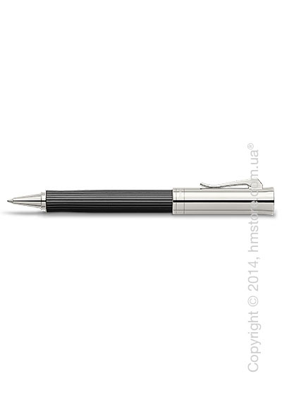 Ручка роллер Graf von Faber-Castell серия Intuition Platino Wood, коллекция Ebony, Finely Fluted