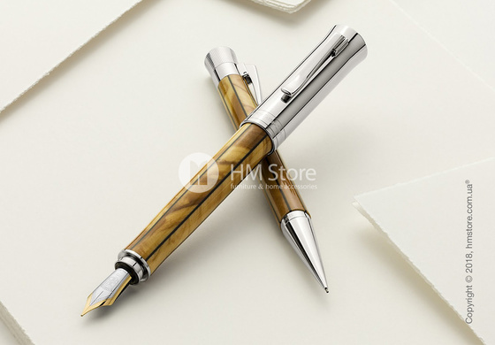 Ручка перьевая Graf von Faber-Castell серия Elemento, коллекция Olive Wood Ручка перьевая Graf von Faber-Castell серия Elemento, коллекция Olive Wood