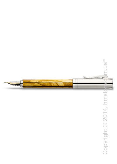 Ручка перьевая Graf von Faber-Castell серия Elemento, коллекция Olive Wood