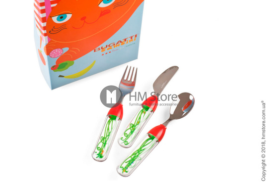Набор столовых приборов детский Bugatti Baby Tweet, 3 предмета