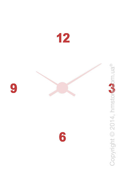 Цифры для настенных часов Nomon Oj, Acrylic Red (4)