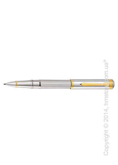 Ручка роллер Pelikan серия Premium, коллекция Majesty R7000, Silver-Gold