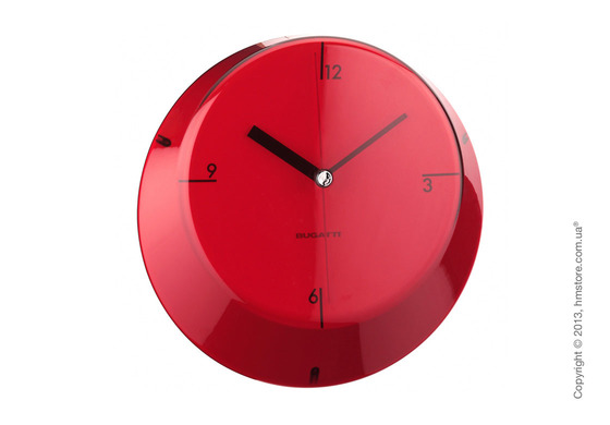 Часы настенные Bugatti Glamour, Красные