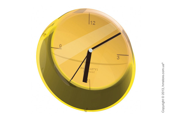 Часы настенные Bugatti Glamour, Желтые
