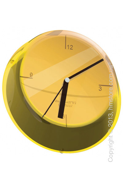 Часы настенные Bugatti Glamour, Желтые