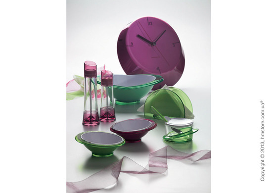 Часы настенные Bugatti Glamour, Лиловые