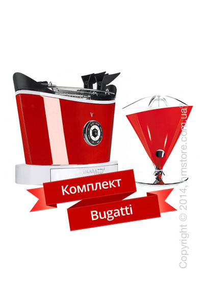 Комплект бытовой техники Bugatti, Red