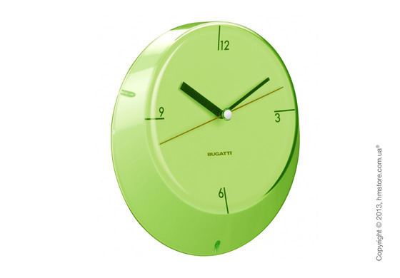 Часы настенные Bugatti Glamour, Зеленые