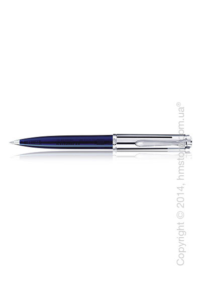 Ручка шариковая Pelikan серия Premium, коллекция Souveran K625, Dark-Blue Transparent