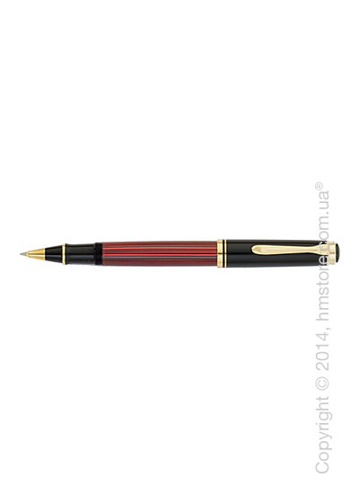 Ручка роллер Pelikan серия Premium, коллекция Souveran R400, Black-Red