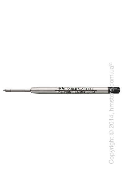 Сменный стержень Faber-Castell для ручки шариковой, толщина M, Черного цвета