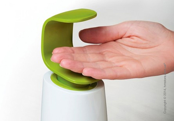 Диспенсер для жидкого мыла Joseph Joseph C-Pump, White and Green