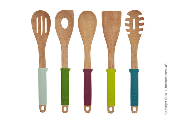 Набор кухонных приборов на подставке Joseph Joseph Elevate Wood Carousel