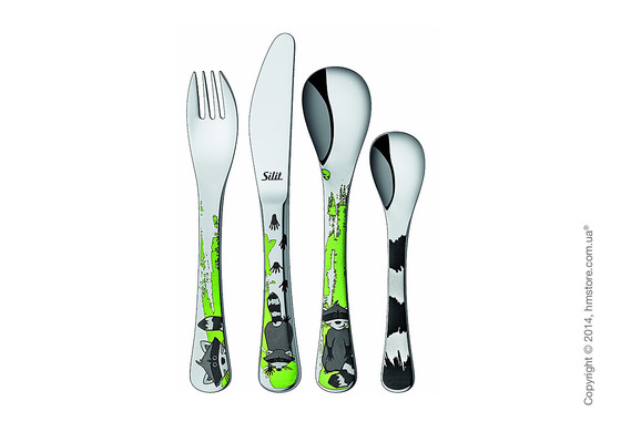 Набор детской посуды Silit Waschbar, 6 предметов