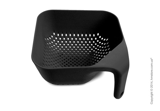 Дуршлаг Joseph Joseph Medium Square Colander, Черный