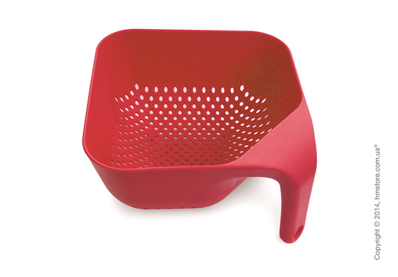 Дуршлаг Joseph Joseph Medium Square Colander, Красный