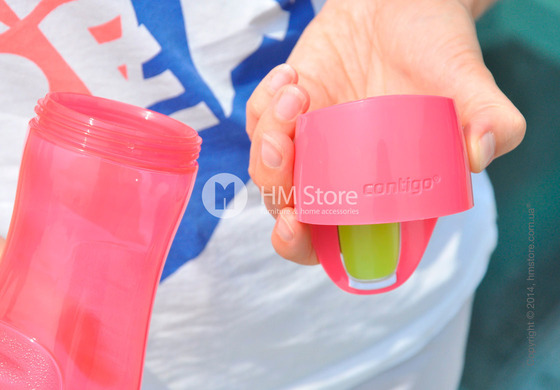 Бутылка спортивная детская Contigo Kids Trekker, Pink 420 мл