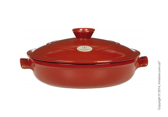 Кастрюля керамическая Emile Henry Cookware Flame 3,2 л, Brick