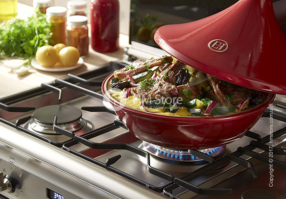 Тажин керамический Emile Henry Cookware Flame 3 л, Brick