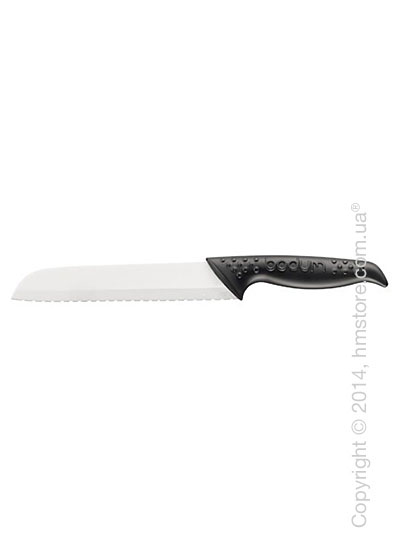 Нож керамический для хлеба Bodum Bistro, Черный