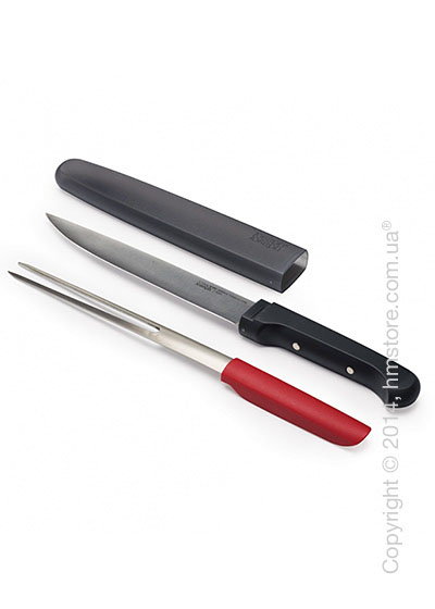 Приборы для нарезки мяса Joseph Joseph Duo Carve Magnetic Carving Knife Fork set