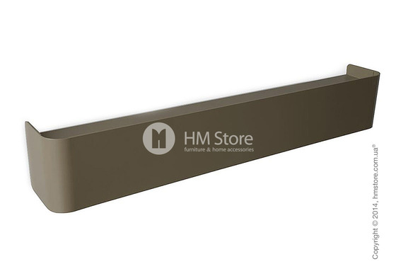 Полка Calligaris Bumper, Metal matt taupe Полка Calligaris Bumper, Metal matt taupe