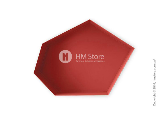 Полка Calligaris Moss, Metal matt red